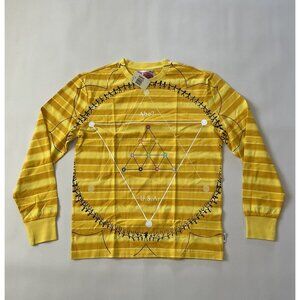 Advisory Board Crystals x Guess the source long sleeve t-shirt yellow size S
